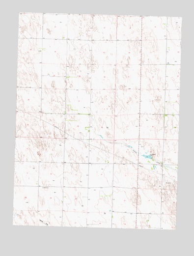 Arrowhead Lake, NE USGS Topographic Map