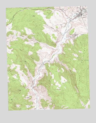 Caliente, NV USGS Topographic Map