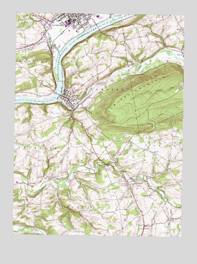 Catawissa, PA USGS Topographic Map