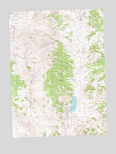 Crittenden Springs, NV USGS Topographic Map