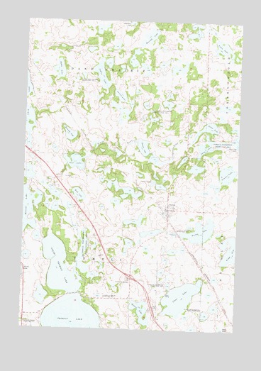 Dalton, MN USGS Topographic Map