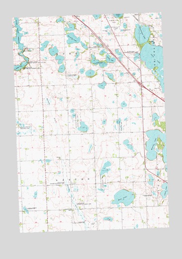 Dayton Hollow Dam, MN USGS Topographic Map