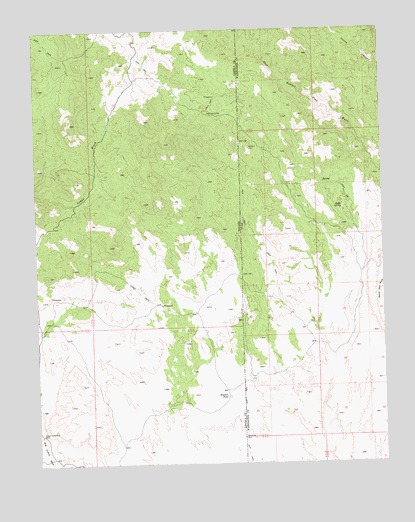 Dodge Spring, UT USGS Topographic Map