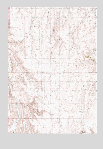 Elk Mountain SE, OR USGS Topographic Map