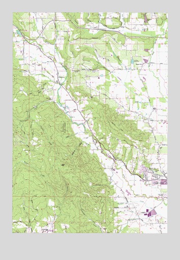 Gales Creek, OR USGS Topographic Map