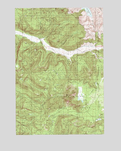 Goat Mountain, WA USGS Topographic Map