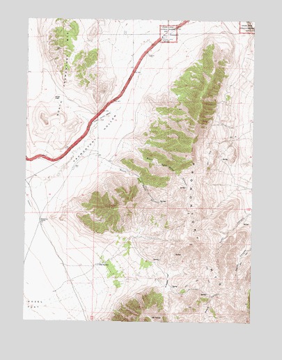 Golden Spike Monument, UT USGS Topographic Map