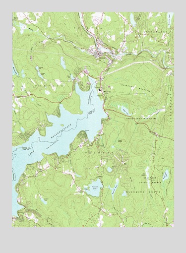 Hawley, PA USGS Topographic Map