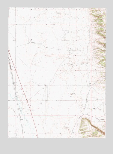 Howell, WY USGS Topographic Map