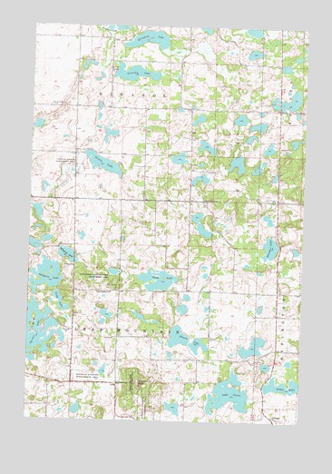 Inspiration Peak, MN USGS Topographic Map