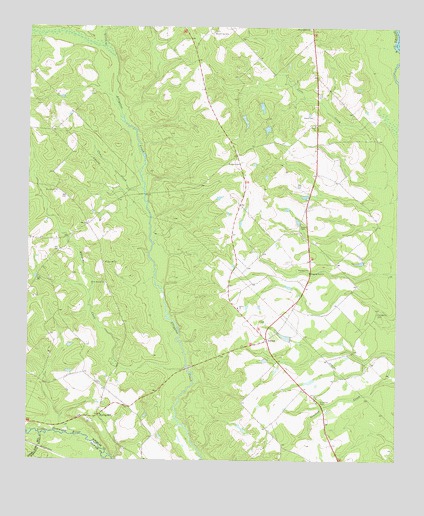 Jordan, GA USGS Topographic Map