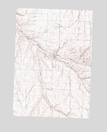 Lexington, OR USGS Topographic Map