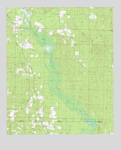Lockhart, LA USGS Topographic Map