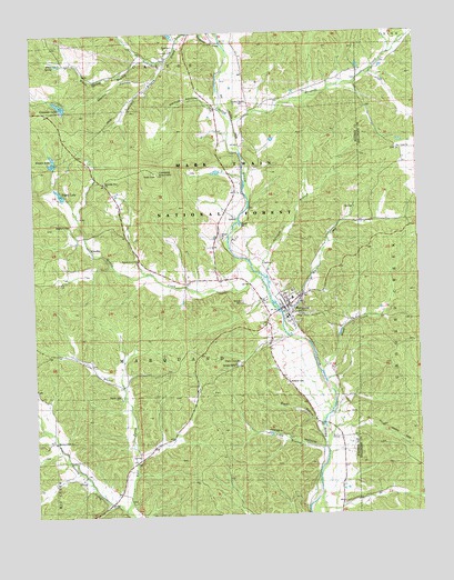 Marquand, MO USGS Topographic Map