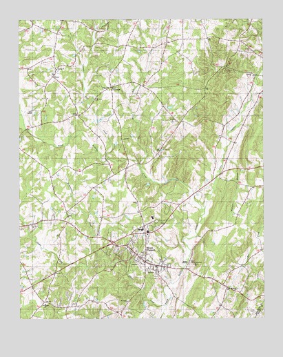 Mount Pleasant, NC USGS Topographic Map