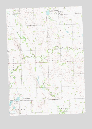 Mount Wickham, MN USGS Topographic Map