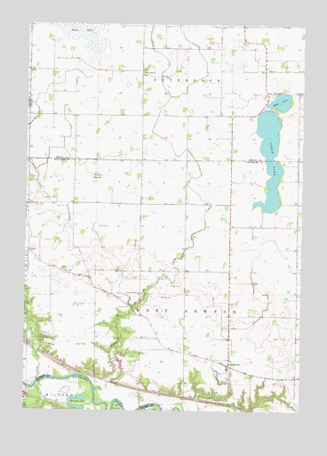 Saint George, MN USGS Topographic Map