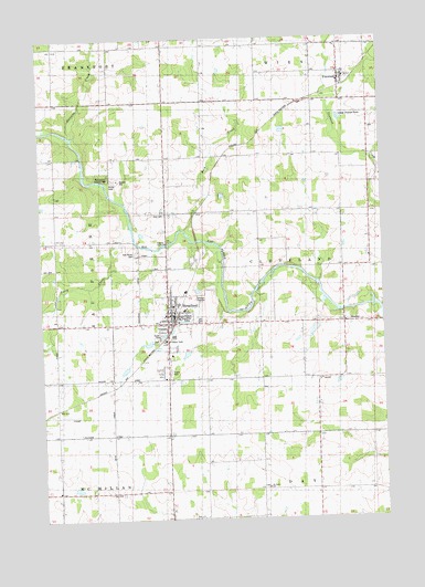 Stratford, WI USGS Topographic Map