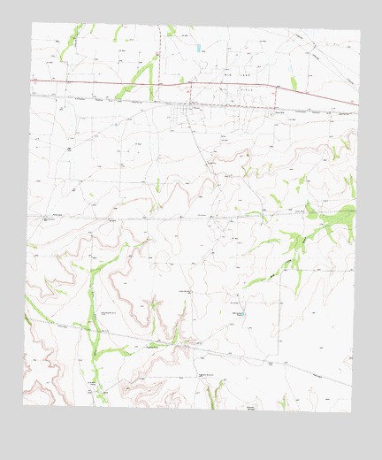 Texon, TX USGS Topographic Map