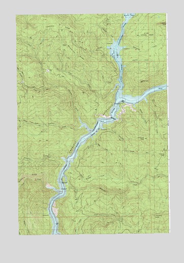 Township Butte, ID USGS Topographic Map