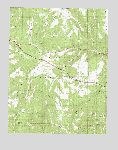 Trail Mountain, UT USGS Topographic Map