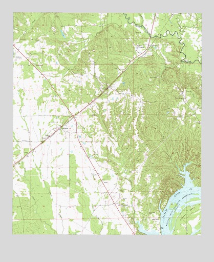 Catherine, AL USGS Topographic Map