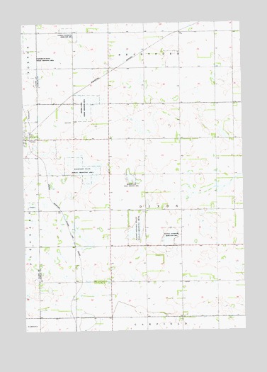 Vienna East, SD USGS Topographic Map