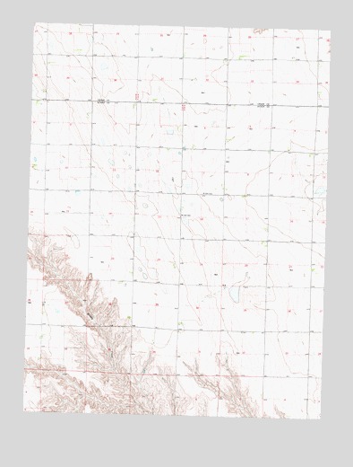 Wauneta SW, NE USGS Topographic Map