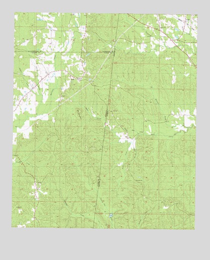 Yantley, AL USGS Topographic Map