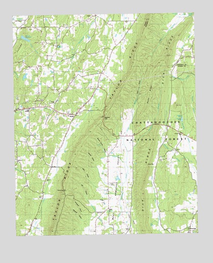 Catlett, GA USGS Topographic Map