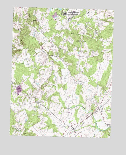 Catlett, VA USGS Topographic Map