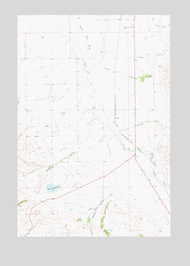 Catlin Spring, MT USGS Topographic Map