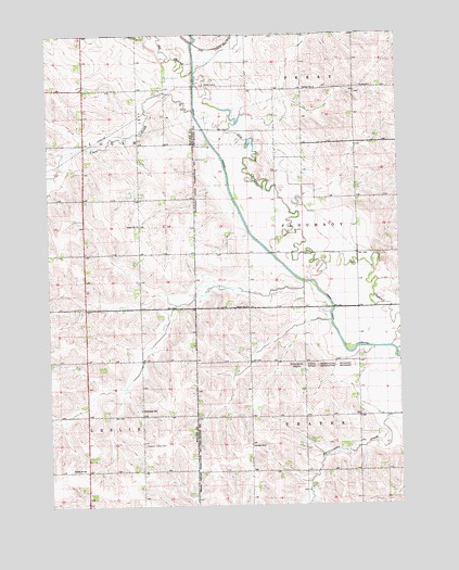 Altona NE, NE USGS Topographic Map