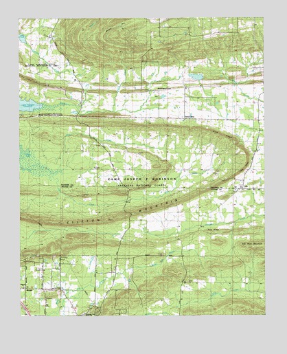 Cato, AR USGS Topographic Map