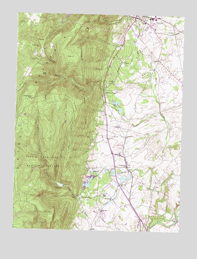 Catoctin Furnace, MD USGS Topographic Map