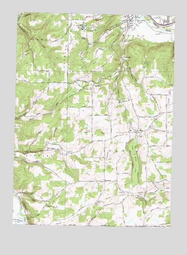 Caton, NY USGS Topographic Map