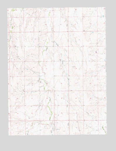 Cattle Gulch, CO USGS Topographic Map