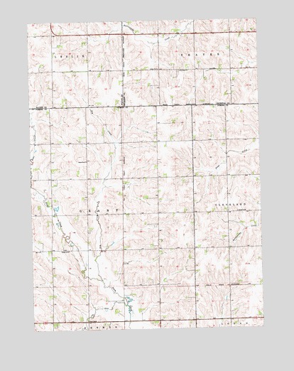 Altona SE, NE USGS Topographic Map