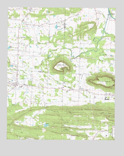 Caulksville, AR USGS Topographic Map