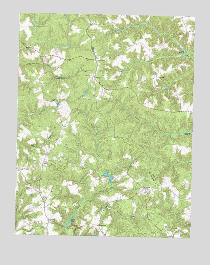 Cauthornville, VA USGS Topographic Map