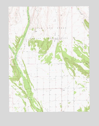 Altonah, UT USGS Topographic Map