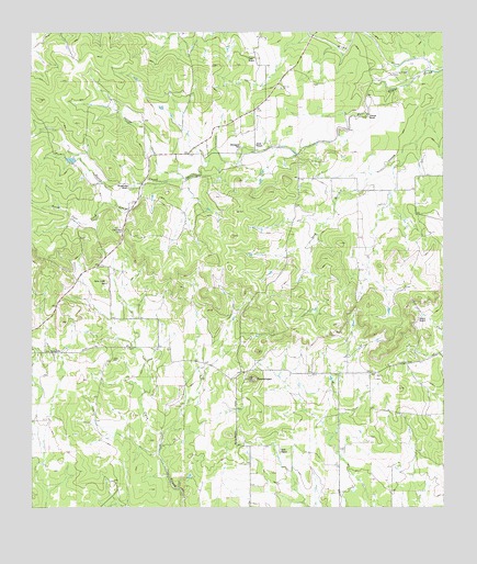 Cave Creek School, TX USGS Topographic Map