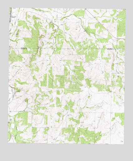 Cave Spring, TX USGS Topographic Map