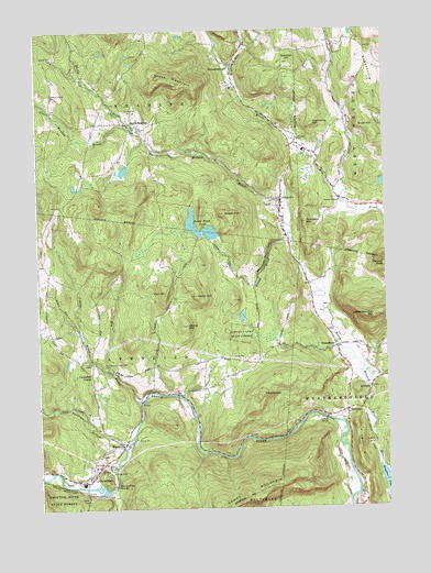 Cavendish, VT USGS Topographic Map
