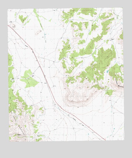 Altuda, TX USGS Topographic Map