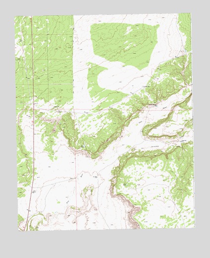 Ceadro Spring, AZ USGS Topographic Map
