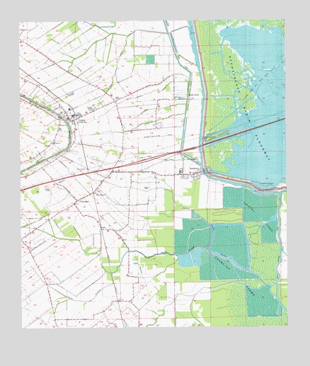 Cecilia, LA USGS Topographic Map