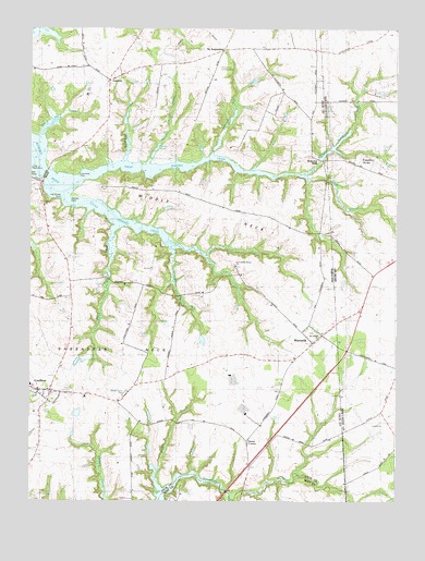 Cecilton, MD USGS Topographic Map