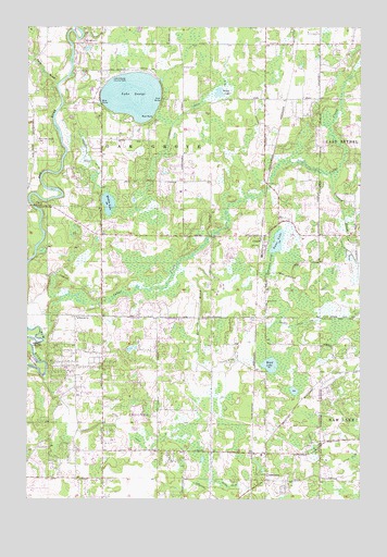 Cedar, MN USGS Topographic Map