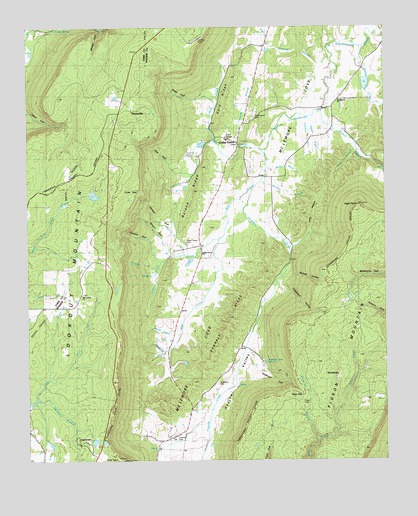 Cedar Grove, GA USGS Topographic Map